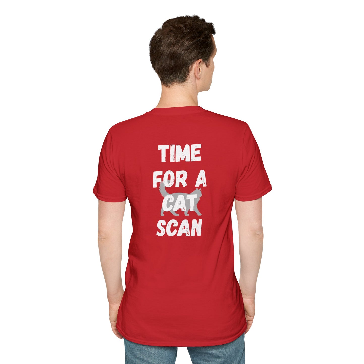 Cat Scan Unisex Softstyle T-Shirt