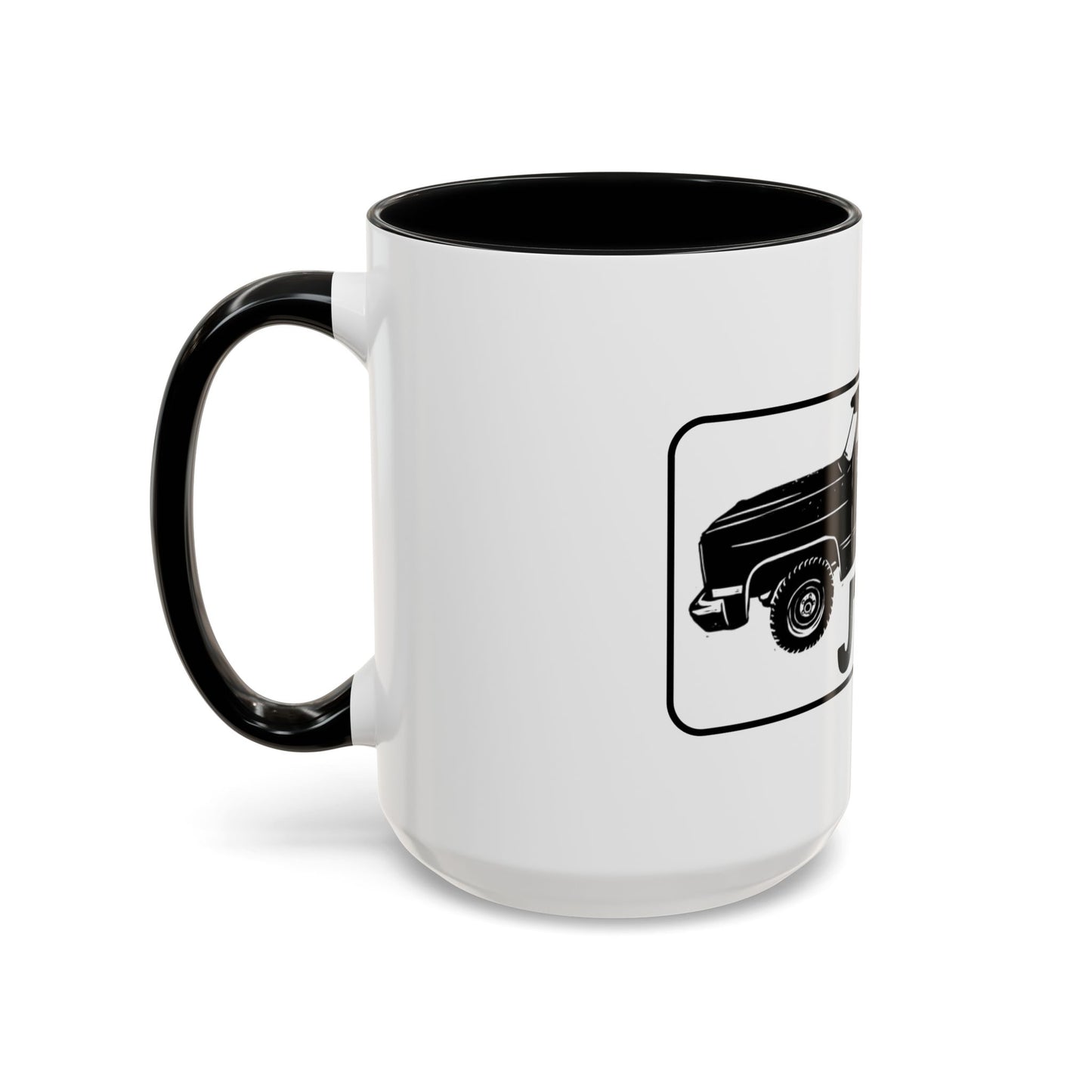 JT SQUARED Retro Truck Accent Mug (11/15oz)