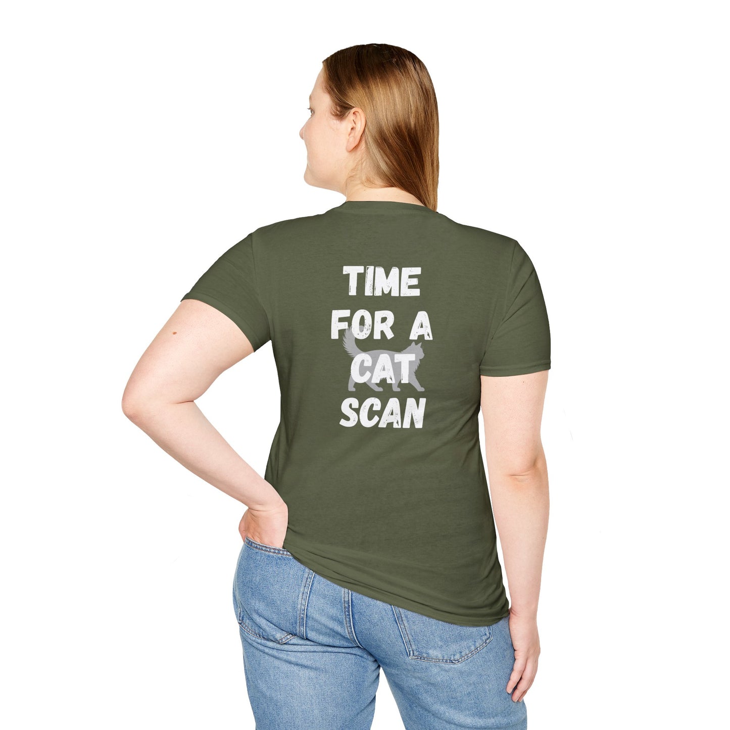 Cat Scan Unisex Softstyle T-Shirt