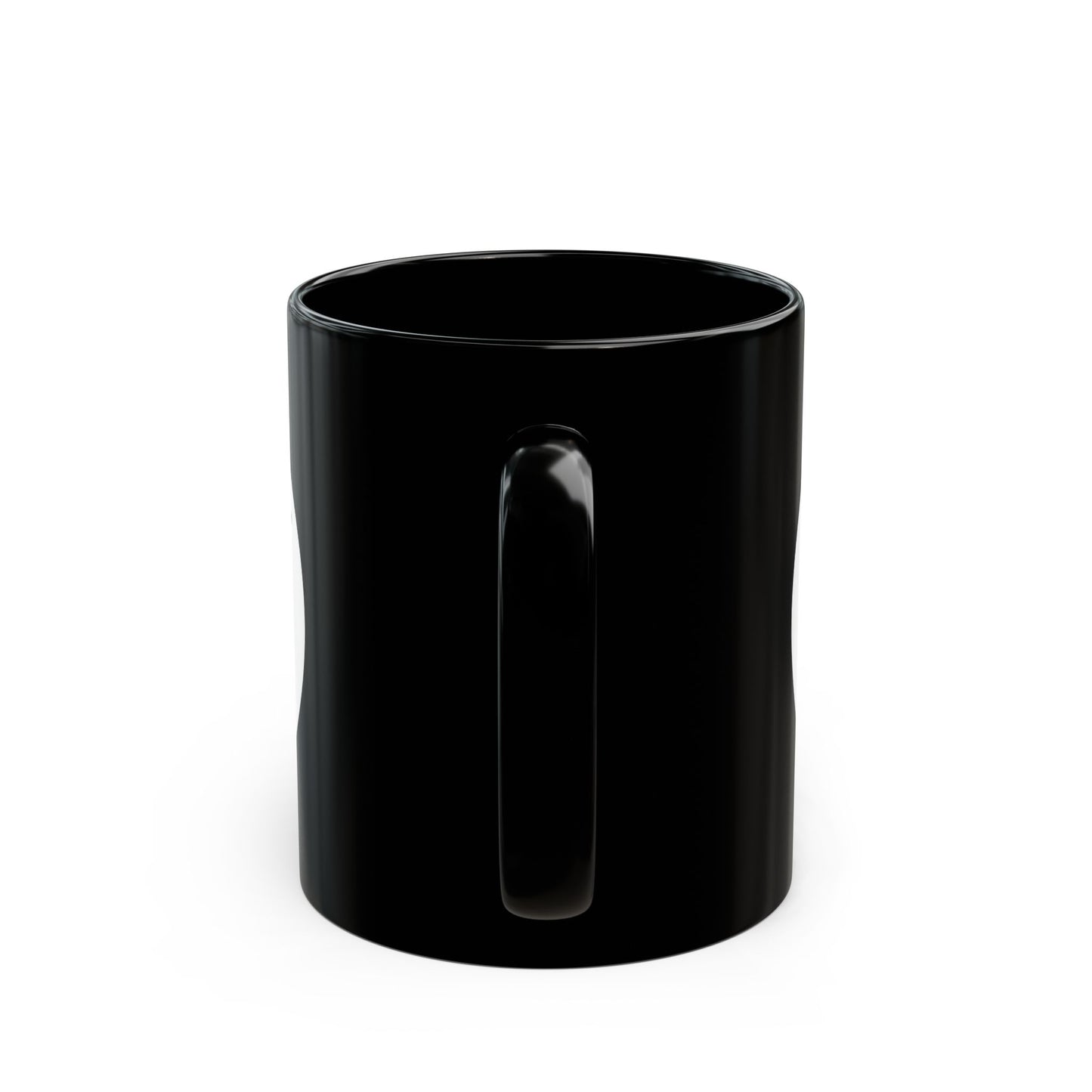 1105 Logo Mug — Black Coffee Cup (11oz, 15oz)