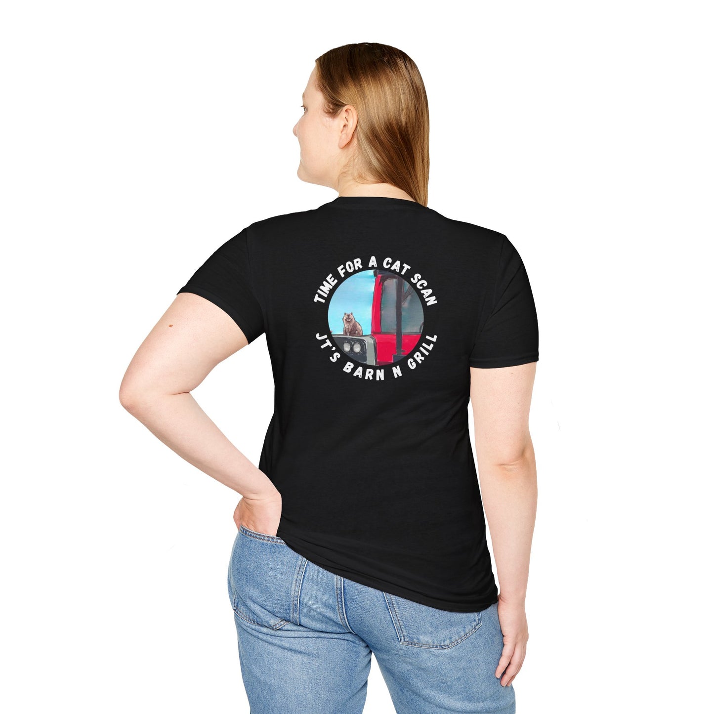 Cat Scan 2 Unisex T-Shirt - JT's Barn N Grill Graphic Tee