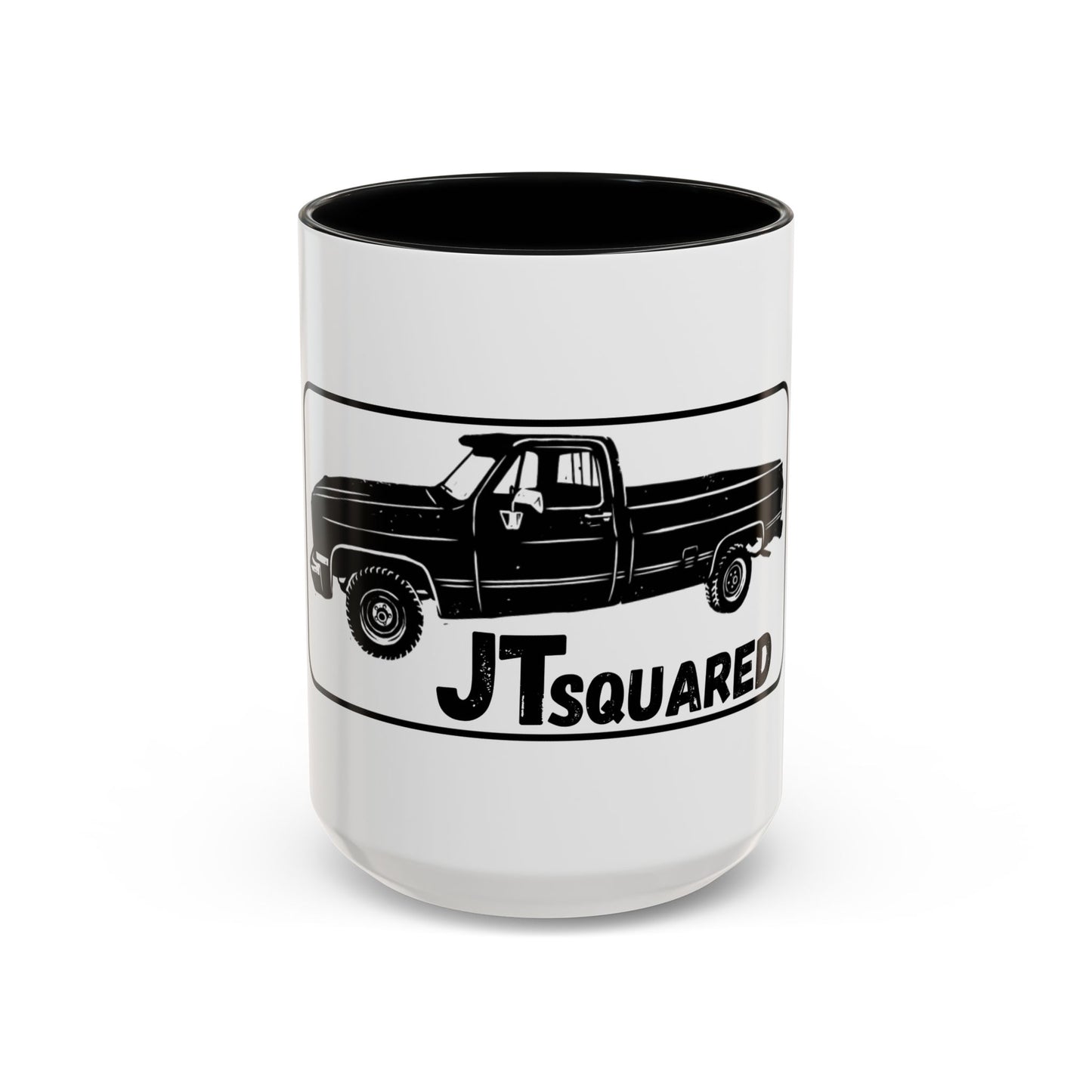 JT SQUARED Retro Truck Accent Mug (11/15oz)