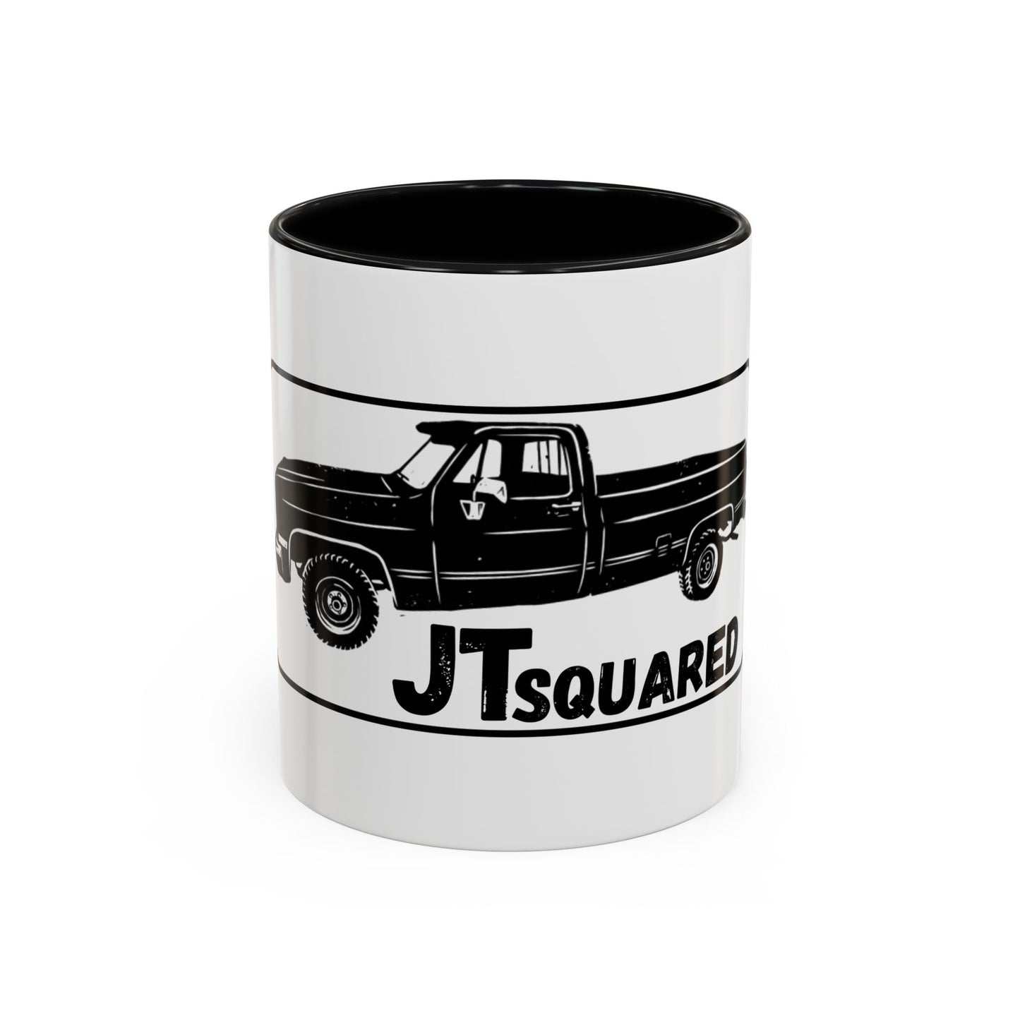 JT SQUARED Retro Truck Accent Mug (11/15oz)