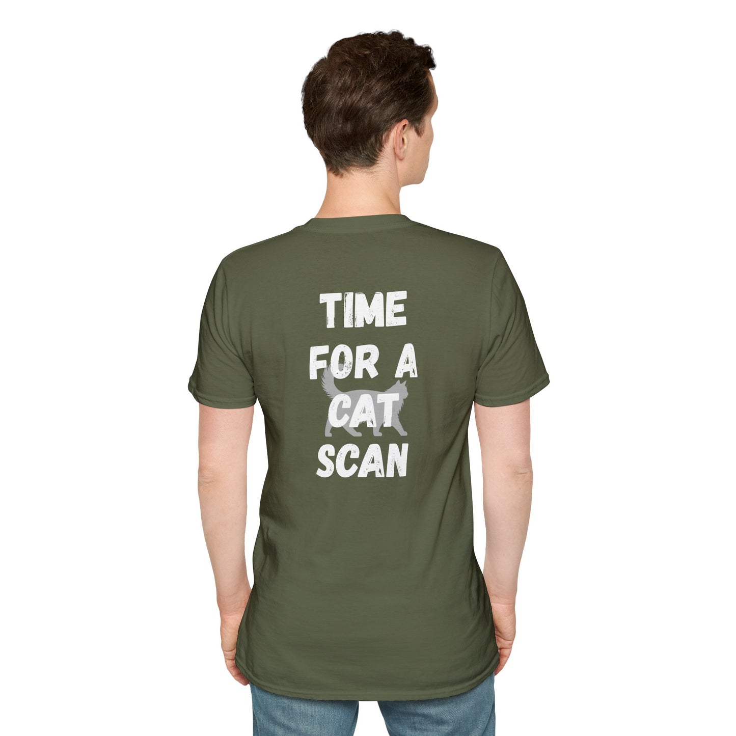 Cat Scan Unisex Softstyle T-Shirt