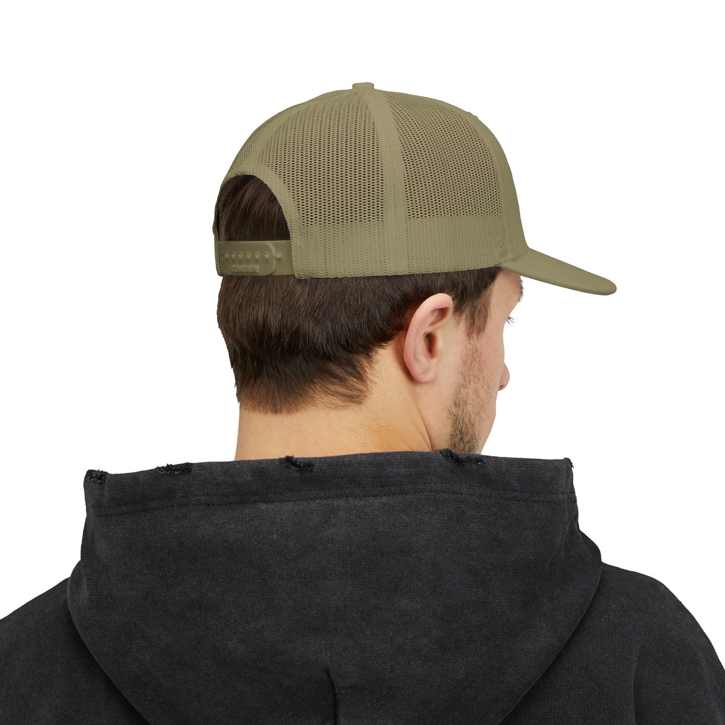 Embroidered Trucker Cap — "JT's Barn N Grill EST 2020" Mesh Snapback