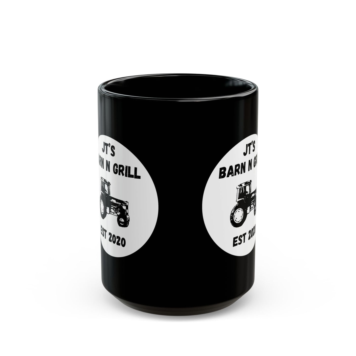 1105 Logo Mug — Black Coffee Cup (11oz, 15oz)