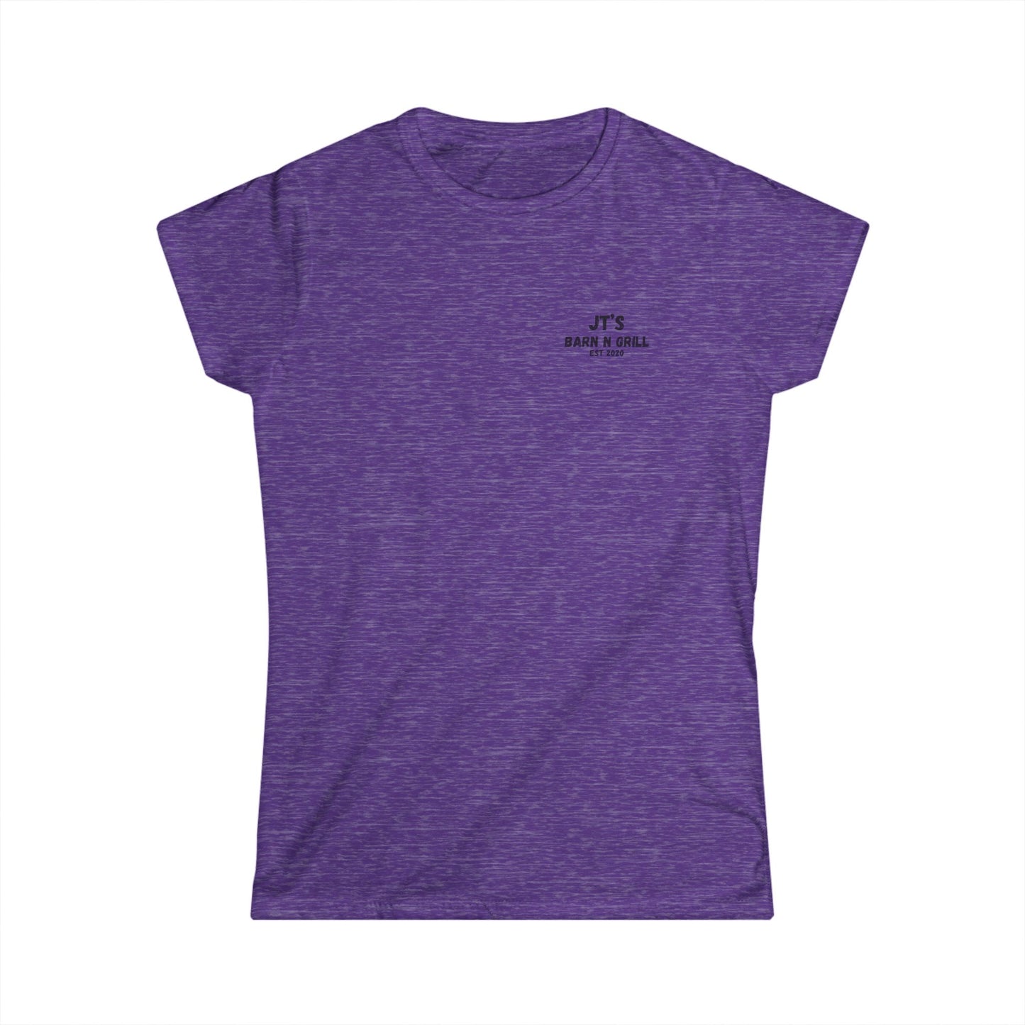 Women's Barn & Grill Tractor Tee — "JT's Barn N Grill Est 2020"