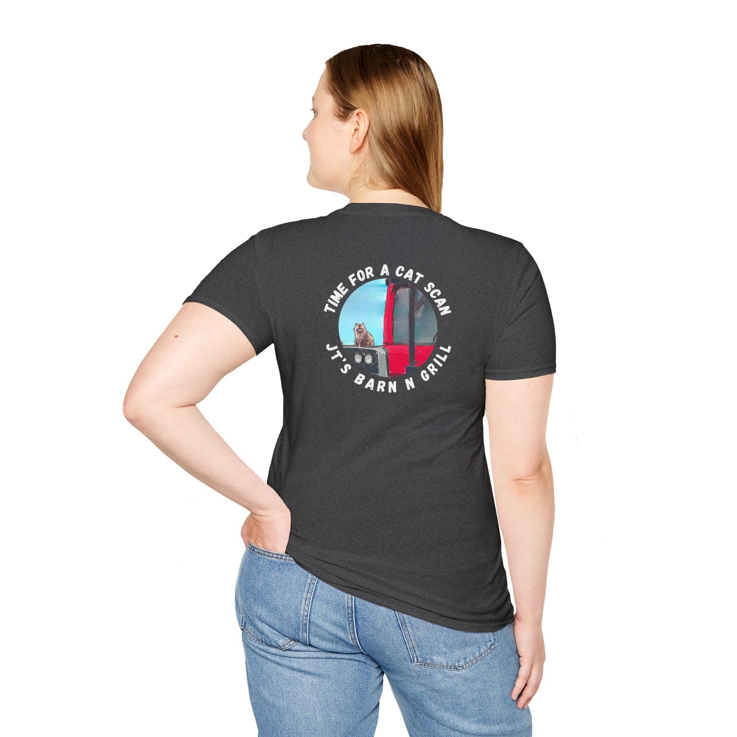 Cat Scan 2 Unisex T-Shirt - JT's Barn N Grill Graphic Tee