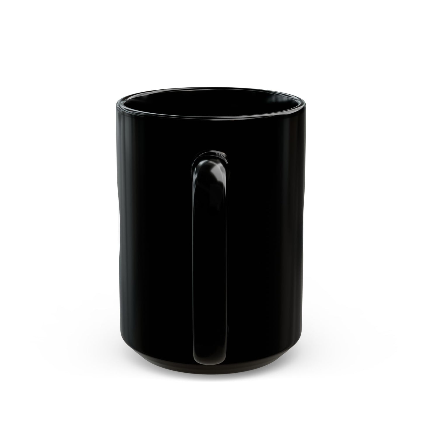 1105 Logo Mug — Black Coffee Cup (11oz, 15oz)
