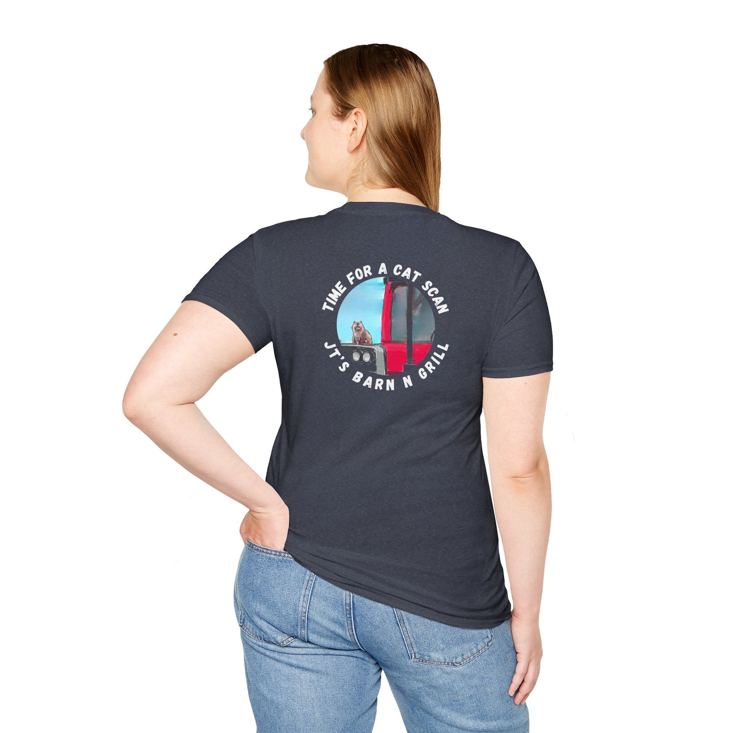 Cat Scan 2 Unisex T-Shirt - JT's Barn N Grill Graphic Tee