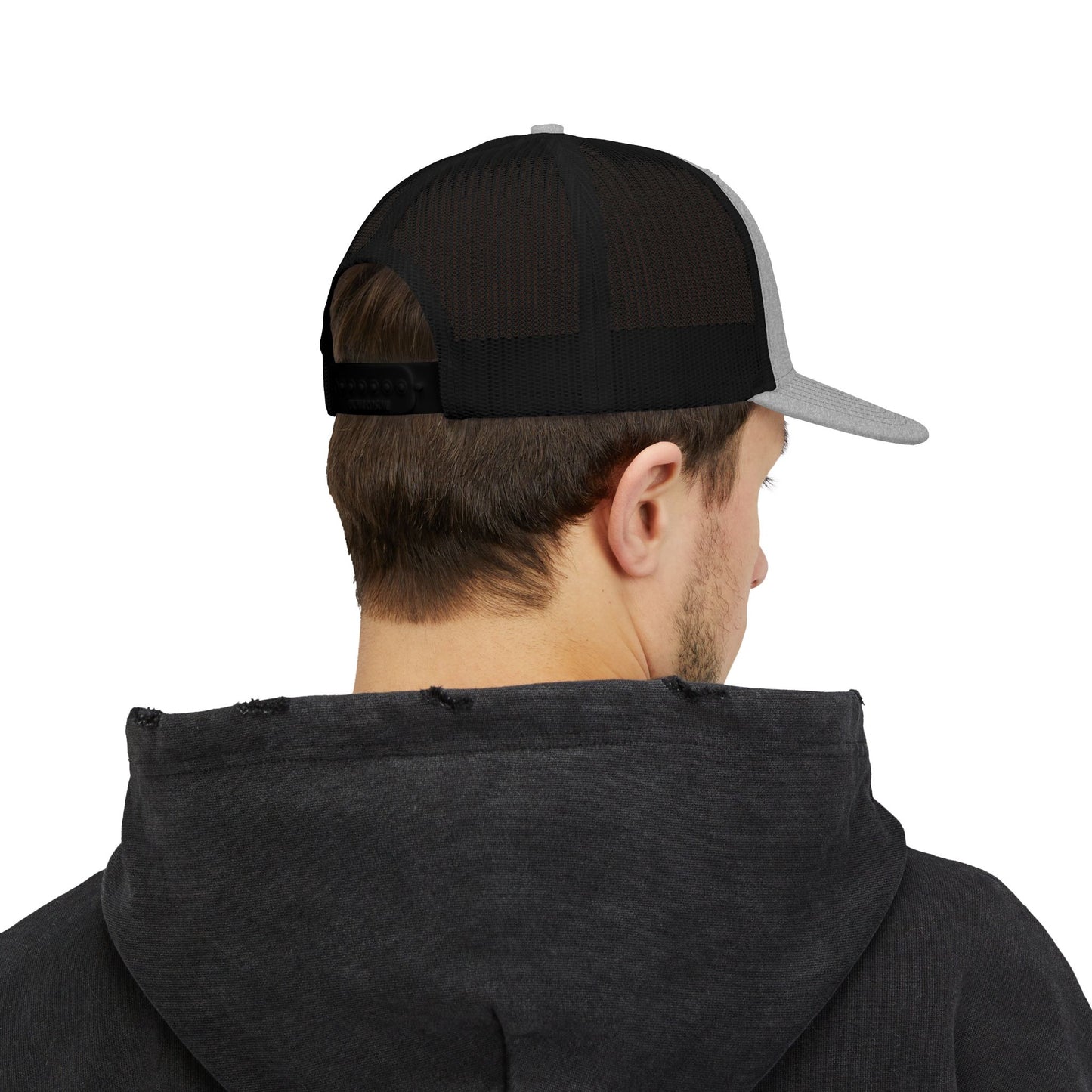 Embroidered Trucker Cap — "JT's Barn N Grill EST 2020" Mesh Snapback